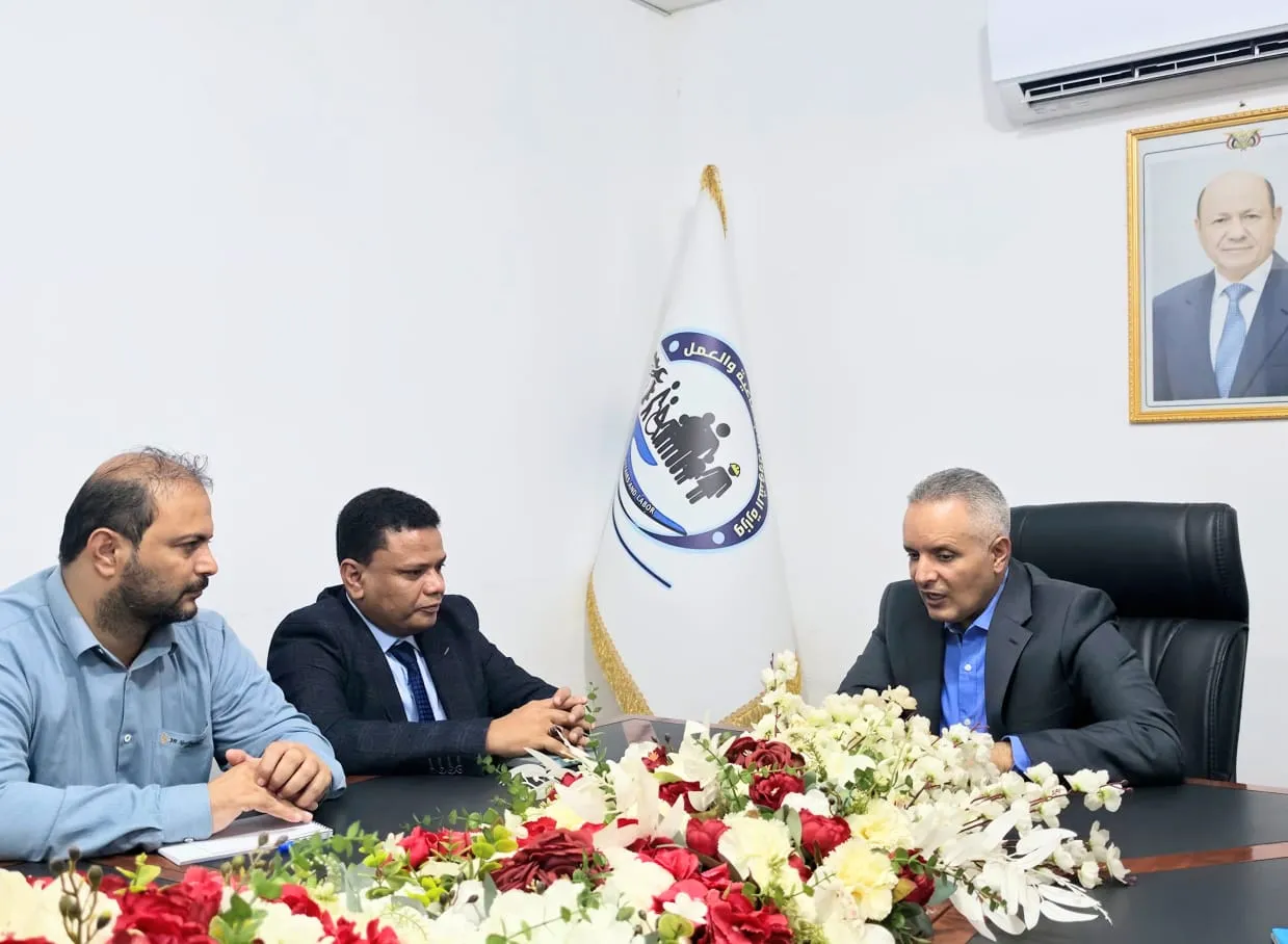 Minister of Social Affairs and Labor Discusses with Al-Khair Humanitarian Coalition the Rehabilitation of Agricultural and Fisheries Associations and Cooperatives